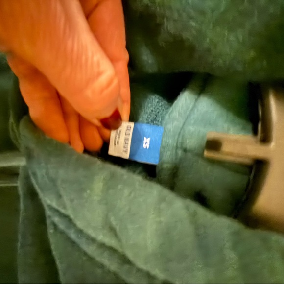 Old Navy Green Hoodie Sweatshirt - Picture 3 of 3